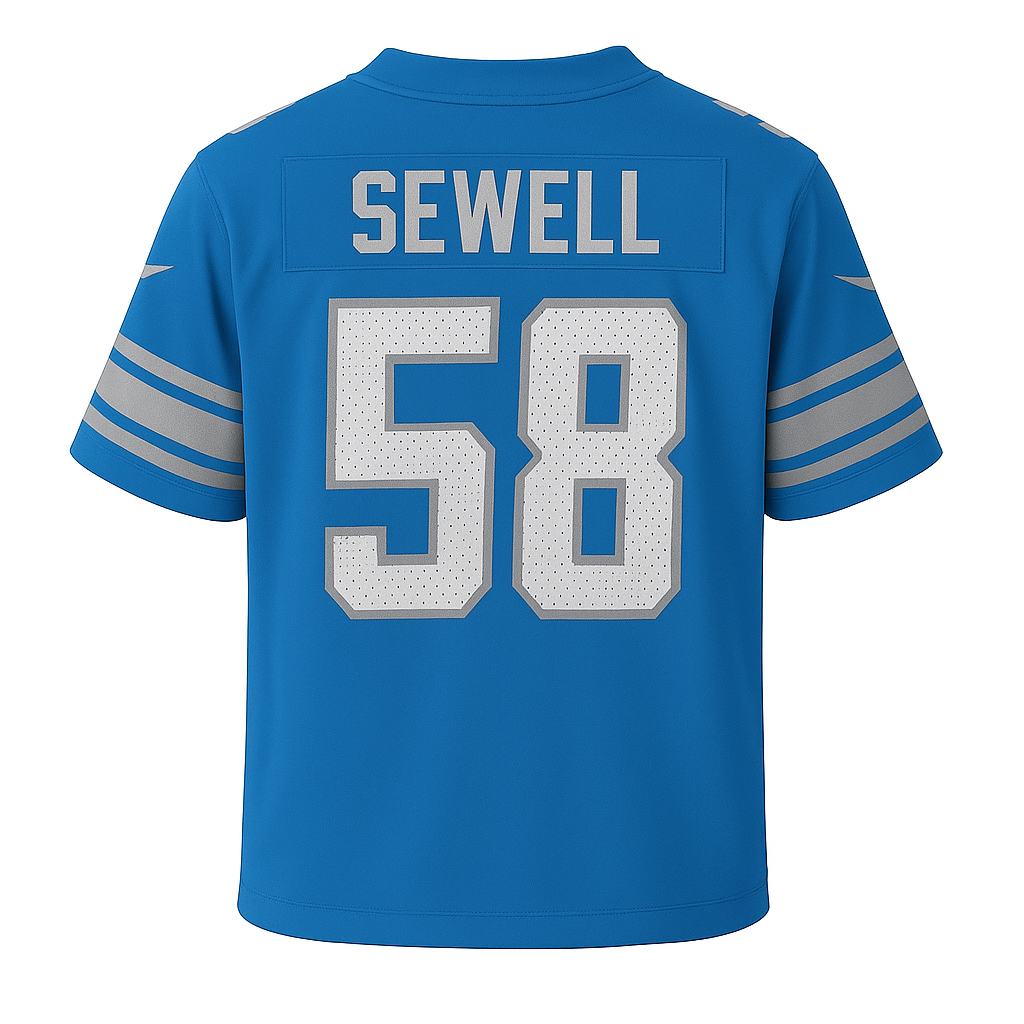 Team  Detroit Lions Home Jersey